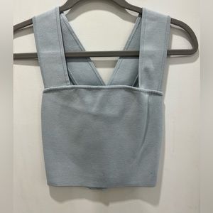 Aritzia Babaton Cropped Tank size S light blue